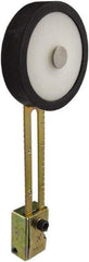 Square D - 0.88 Inch Long, 1 Inch Diameter, Cast Zinc Body, Limit Switch Adjustable Roller Lever - Nylon Roller, For Use with Limit Switches - Exact Industrial Supply