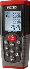 Ridgid - 50 Maximum Distance m, Laser Distance Finder - 2 AAA Battery, Accurate to 1/16 Inch, - Exact Industrial Supply