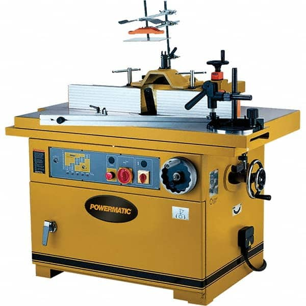 Powermatic - Wood Shapers Horsepower (HP): 15 Minimum Speed (RPM): 4,500.00 - Exact Industrial Supply