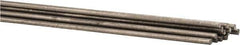 Welding Material - 36 Inch Long, 3/32 Inch Diameter, Bare Coated, Nickel, TIG Welding and Brazing Rod - 1 Lb., Industry Specification ERNiCl Nickel 99 - Exact Industrial Supply