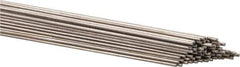 Welding Material - 36 Inch Long, 0.045 Inch Diameter, Bare Coated, Stainless Steel, TIG Welding and Brazing Rod - 1 Lb., Industry Specification 308L - Exact Industrial Supply