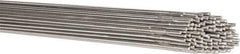Welding Material - 36 Inch Long, 1/8 Inch Diameter, Bare Coated, Stainless Steel, TIG Welding and Brazing Rod - 10 Lb., Industry Specification 308L - Exact Industrial Supply