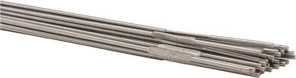 Welding Material - 36 Inch Long, 1/16 Inch Diameter, Bare Coated, Stainless Steel, TIG Welding and Brazing Rod - 10 Lb., Industry Specification 316L - Exact Industrial Supply