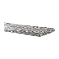 Welding Material - 36 Inch Long, 1/16 Inch Diameter, Bare Coated, Aluminum, TIG Welding and Brazing Rod - 1 Lb., Industry Specification 4043 - Exact Industrial Supply