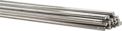 Welding Material - 36 Inch Long, 1/8 Inch Diameter, Bare Coated, Aluminum, TIG Welding and Brazing Rod - 10 Lb., Industry Specification 5356 - Exact Industrial Supply