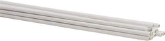 Welding Material - 18 Inch Long, 1/16 Inch Diameter, Flux Coated, Bronze, TIG Welding and Brazing Rod - 1 Lb., Industry Specification RBCuZn-C - Exact Industrial Supply