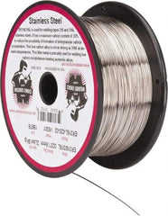 Welding Material - ER316L, 0.023 Inch Diameter, Stainless Steel MIG Welding Wire - 2 Lb. Roll - Exact Industrial Supply