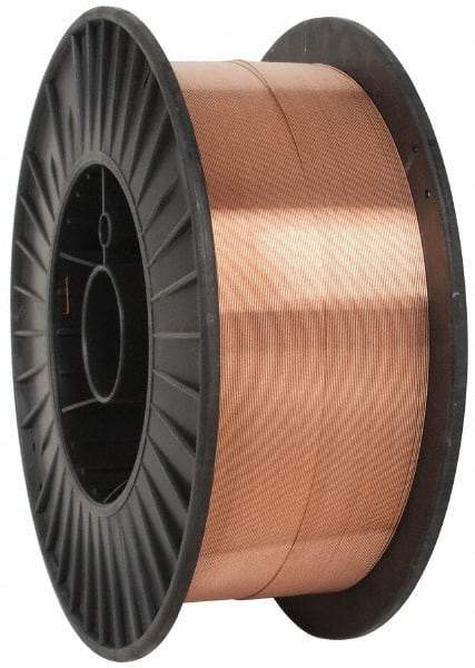 Welding Material - ER70S-6, 0.03 Inch Diameter, Carbon Steel MIG Welding Wire - 33 Lb. Roll - Exact Industrial Supply