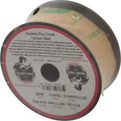Welding Material - E71T-GS, 0.045 Inch Diameter, Flux Core, Gasless, MIG Welding Wire - 2 Lb. Roll - Exact Industrial Supply
