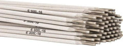 Welding Material - 14" Long, 1/8" Diam, Stainless Steel Arc Welding Electrode - E308L - Exact Industrial Supply