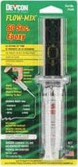 Devcon - 14 mL Syringe Two Part Epoxy - 0.5 to 1 min Working Time - Exact Industrial Supply