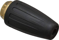 Value Collection - 3,700 psi Rotating, Turbo Pressure Washer Nozzle - 1.52mm Orifice Diam, 1/4" Thread - Exact Industrial Supply
