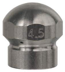 Value Collection - 4,200 psi Fixed, Sewer Pressure Washer Nozzle - 12mm Orifice Diam, 1/4" Thread - Exact Industrial Supply