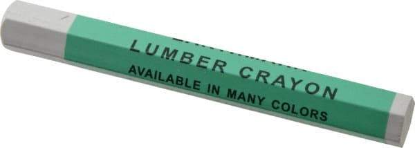 Value Collection - Clay Based Lumber Crayon - White - Exact Industrial Supply