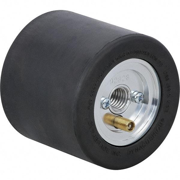 Dynabrade - 90mm Wheel OD, 100mm Wheel Width, 7,000 RPM, Aluminum, Pneumatic Wheel with Hub - 289mm Long x 100mm Wide, 19mm Wheel Arbor Hole - Exact Industrial Supply