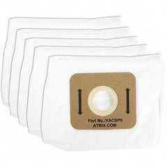 Atrix - Backpack Series HEPA Filter Bags - 8Qt., HEPA filtration, Use with VACBP1 , VACBP36V 5/PK - Exact Industrial Supply