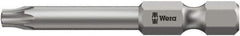 Wera - 1/4" Drive IP6 Torx Plus Screwdriver Bit - 3-1/2" OAL - Exact Industrial Supply