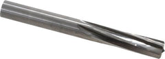 Hertel - 7/16" Solid Carbide 6 Flute Chucking Reamer - Exact Industrial Supply