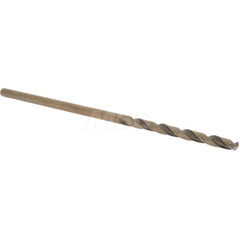 #6 2-1/2″ Flute Length 135° Cobalt Aircraft Extension Drill Straw Finish, 0.204″ Diam Straight-Cylindrical Shank, Split Point, Self-Centering