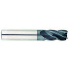 7/16" Dia. - 1" LOC - 2-3/4" OAL - 4 FL Carbide S/E HP End Mill-AlTiN - Exact Industrial Supply