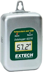 Extech - -40 to 185°F, 0 to 100% Humidity Range, Temp Recorder - Exact Industrial Supply