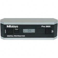 Mitutoyo - Digital & Dial Protractors Style: Digital Measuring Range (Degrees): 360.00 - Exact Industrial Supply