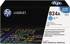 Hewlett-Packard - Cyan Imaging Drum - Use with HP Color LaserJet CM6030, CM6040, CP6015 - Exact Industrial Supply