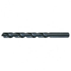 #57 RHS / RHC HSS 135 Degree Split Point Heavy Duty Jobber Drill - Steam Oxide - Exact Industrial Supply