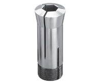 1/8"  5C Hex Collet with Internal & External Threads - Part # 5C-HI08-BV - Exact Industrial Supply