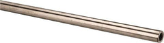 Value Collection - 6' Long, 1/2" OD, 304 Stainless Steel Tube - 0.083" Wall Thickness - Exact Industrial Supply