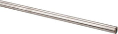 Value Collection - 6' Long, 1/2" OD, 304 Stainless Steel Tube - 0.12" Wall Thickness - Exact Industrial Supply