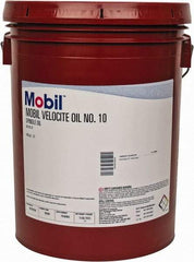 Mobil - 5 Gal Pail Mineral Spindle Oil - ISO 22, 22 cSt at 40°C & 4 cSt at 100°C - Exact Industrial Supply