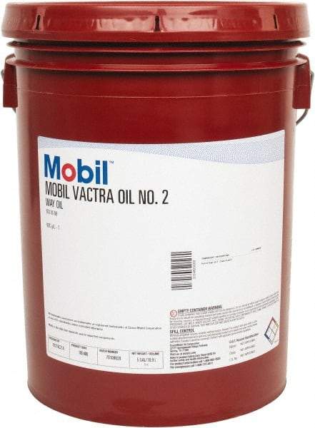 Mobil - 5 Gal Pail, Mineral Way Oil - ISO Grade 68, SAE Grade 9 - Exact Industrial Supply