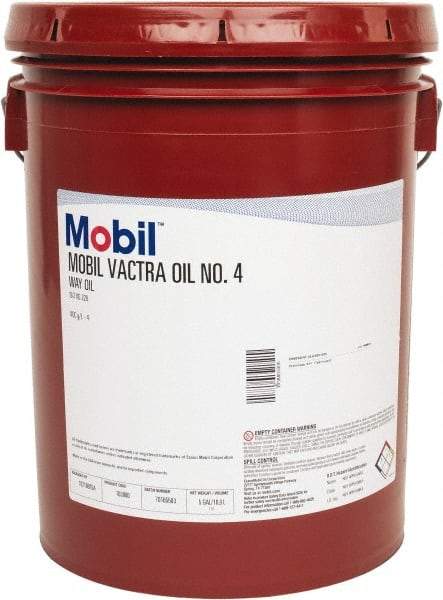 Mobil - 5 Gal Pail, Mineral Way Oil - ISO Grade 220, SAE Grade 18 - Exact Industrial Supply