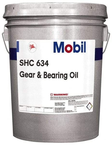 Mobil - 5 Gal Pail, Synthetic Gear Oil - ISO 460 - Exact Industrial Supply