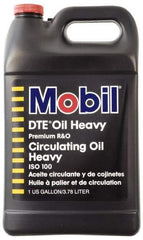 Mobil - 1 Gal Container Mineral Circulating Oil - SAE 40, ISO 150, 146 cSt at 40°C & 14.4 cSt at 100°F - Exact Industrial Supply