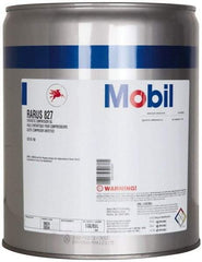 Mobil - 5 Gal Pail, ISO 100, SAE 30, Air Compressor Oil - -20°F to 400°, 10.12 Viscosity (cSt) at 100°C, 107.5 Viscosity (cSt) at 40°C - Exact Industrial Supply