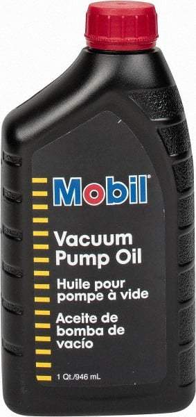 Mobil - 1 Qt Bottle Mineral Vacuum Pump Oil - SAE 20, ISO 68, 100 cSt at 40°C - Exact Industrial Supply
