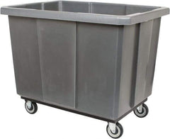 Bayhead Products - 600 Lb Load Capacity, 14 Bushels, Polyethylene Poly Truck - 32" Wide x 44" Long x 28" High - Exact Industrial Supply