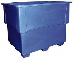 Bayhead Products - 40" Long x 40" Wide x 30" High Polyethylene Pallet Bulk Container Stackable - 1,000 Lb. Load Capacity - Exact Industrial Supply