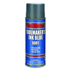 Toolmaker's Ink - Blue - 12 oz Aerosol - Exact Industrial Supply