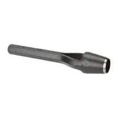 Value Collection - 9/16" Arch Punch - 4-7/8" OAL, Steel - Exact Industrial Supply