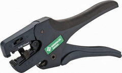 Greenlee - 24 to 12 AWG Capacity Adjusting Wire Stripper - Exact Industrial Supply