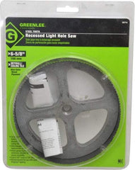 Greenlee - 6-5/8" Diam, 7/8" Cutting Depth, Hole Saw - High Speed Steel Saw - Exact Industrial Supply