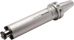 Seco - BT50 Taper Shank 27mm Pilot Diam Shell Mill Holder - 12.6" Flange to Nose End Projection, 2.36" Nose Diam, Through-Spindle & DIN Flange Coolant - Exact Industrial Supply