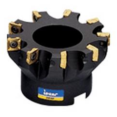 90° Arbor Mnt Face Mill-F90SPD3.00-1.00 FP10; 3" Dia - Exact Industrial Supply