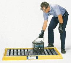 UltraTech - Trays & Pans Type: Containment Tray with Grating Sump Capacity (Qt.): 66.00 - Exact Industrial Supply
