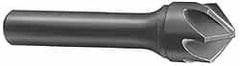 1-1/2″ Head Diam, 3/4″ Shank Diam, 6 Flute 90° Solid Carbide Countersink Bright Finish, 3-1/2″ OAL, Single End, Straight Shank, Right Hand Cut