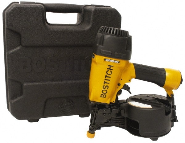 Stanley Bostitch - 1-1/4 to 2-1/2" Nail Length, 2.1 to 2.3mm Nail Diam, Siding Air Nailer - Exact Industrial Supply