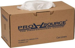 PRO-SOURCE - 0.63 mil Thick, Household/Office Trash Bags - 40" Wide x 48" High, Clear - Exact Industrial Supply